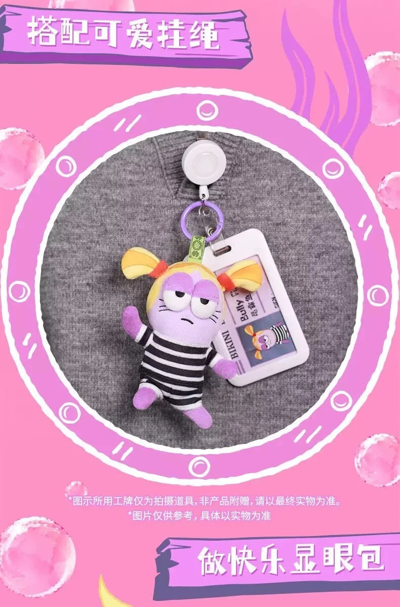 Authentic GONG Bikini Bottom Buddies Series 2 Blind Box Plush Keychain Figures 07FC0E-D4 - KOEEK