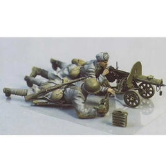 1/35 Resin Model Kit Russian Machine Gun Group 2 Figures Unassembled Unpainted 07FC0E-D4 - KOEEK