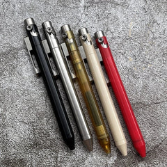 PEI PEEK POM Titanium Ballpoint Pen Signature Writing Pocket Pen Business Office 07FC0E-D4 - KOEEK