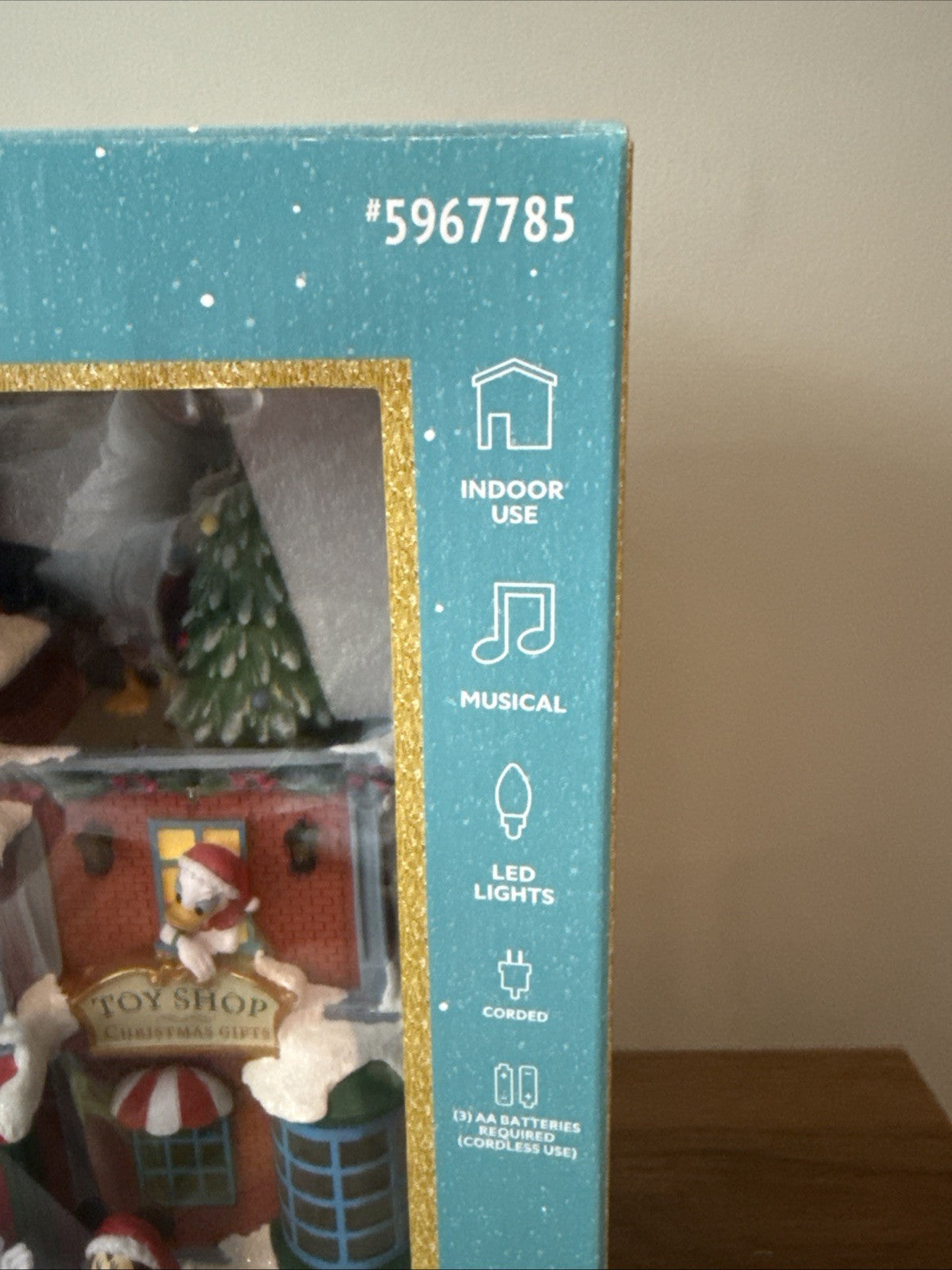 Disney 11.5 " Lighted Musical Animatronic Decoration House MICKEY & MINNIE Lowes DISNEY - KOEEK