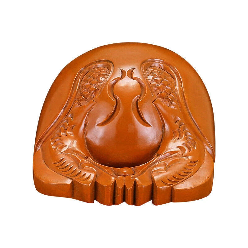 Stock Buddhist Annatto Wooden Fish Mokugyo Temple Block Zen Drum Buddhism Muyu 07FC0E-D4 - KOEEK