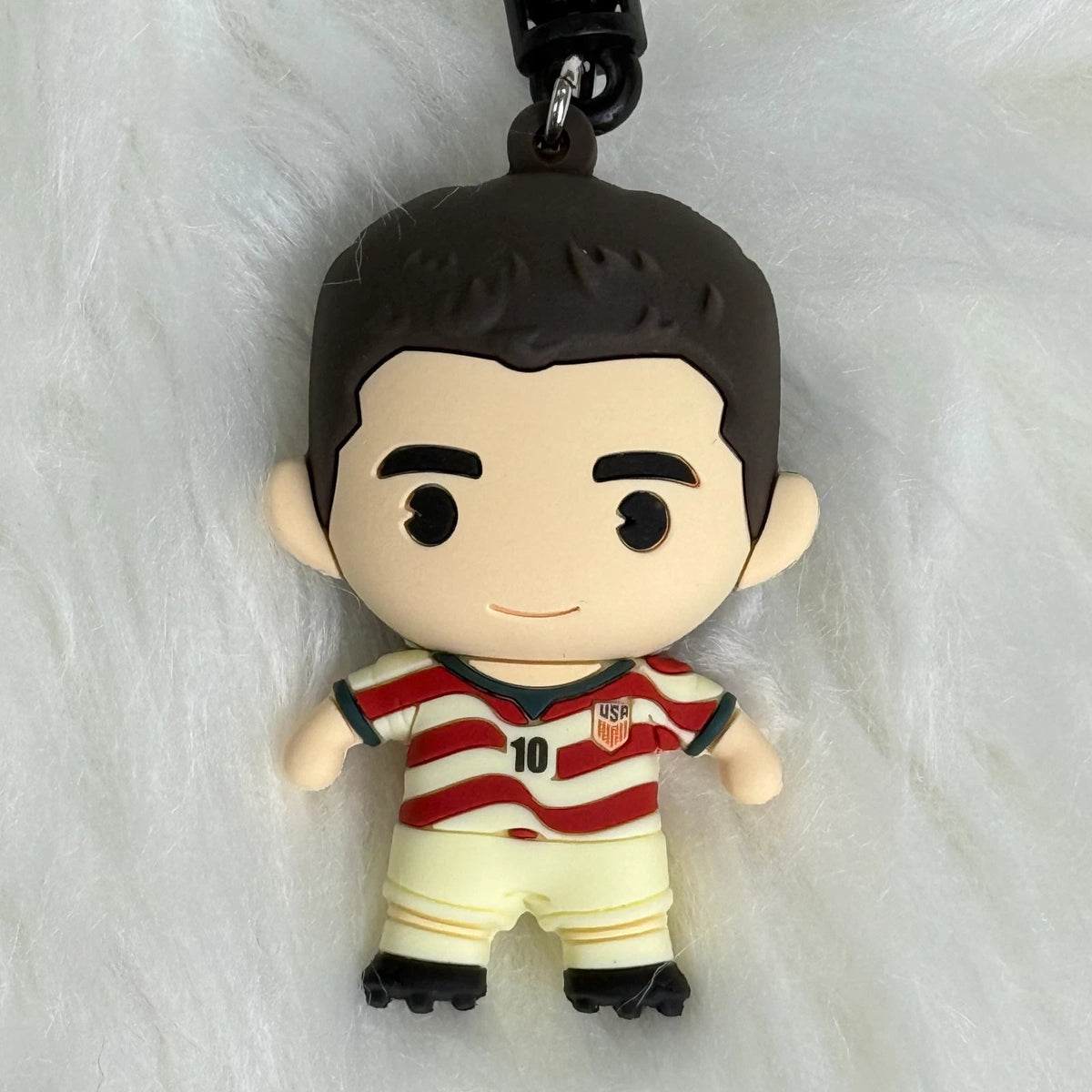 2026 Christian Pulisic #10 USMNT Soccer Team 3D Bag Clip Collectible Keychain 07FC0E-D4 - KOEEK