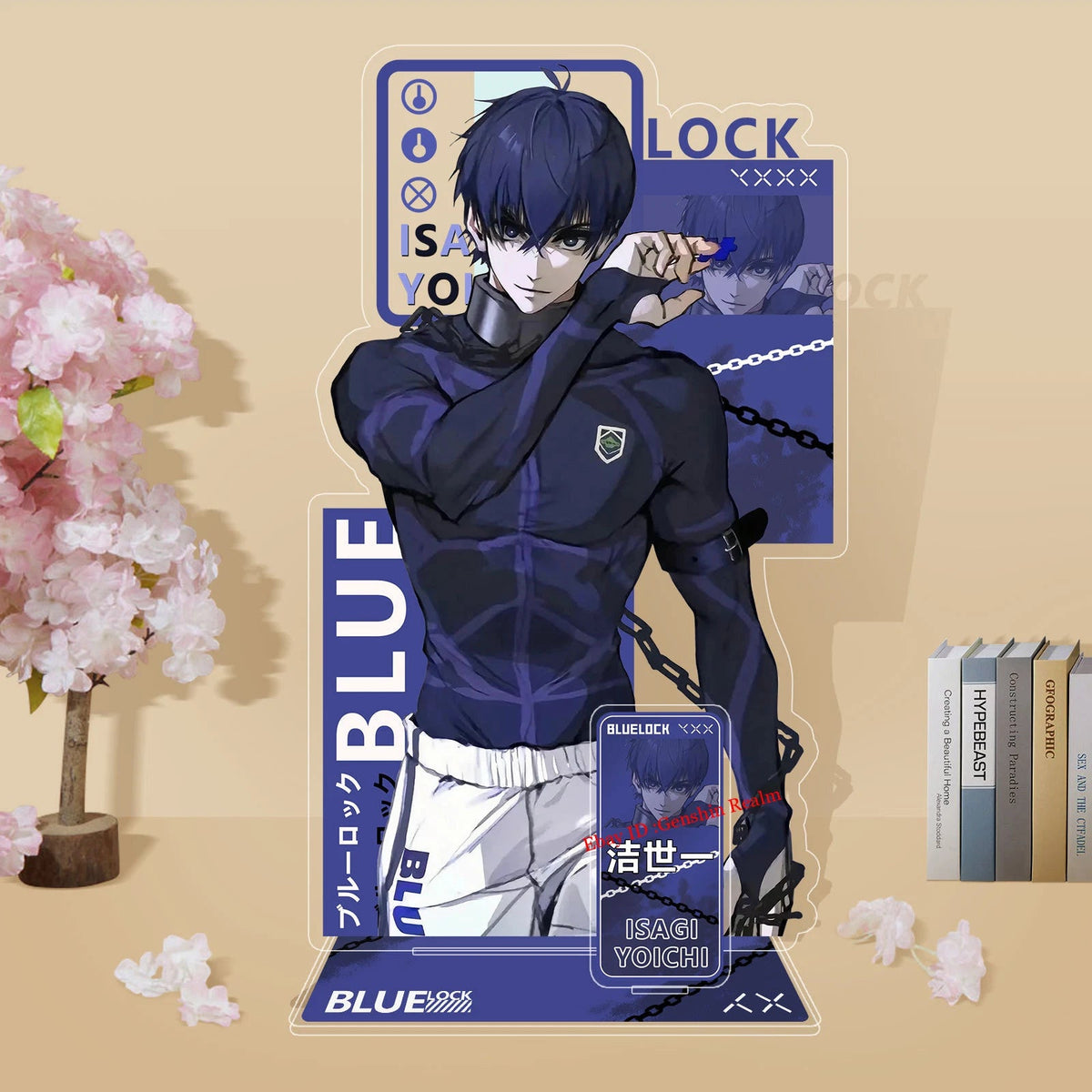 Anime BLUE LOCK Isagi Yoichi Stand Establish  Figure Acrylic Gift 07FC0E-D4 - KOEEK