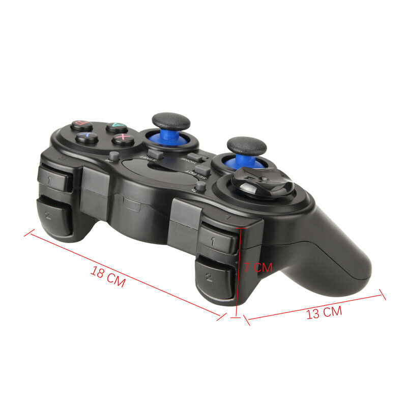 nye trådløse fjernkontroller GamePads for PlayStation 3 PS3 SVART