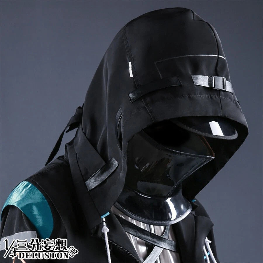 Arknights Doctor Men's Clothing Coat Trousers Anime Uniform Suit Cosplay Costume 07FC0E-D4 - KOEEK