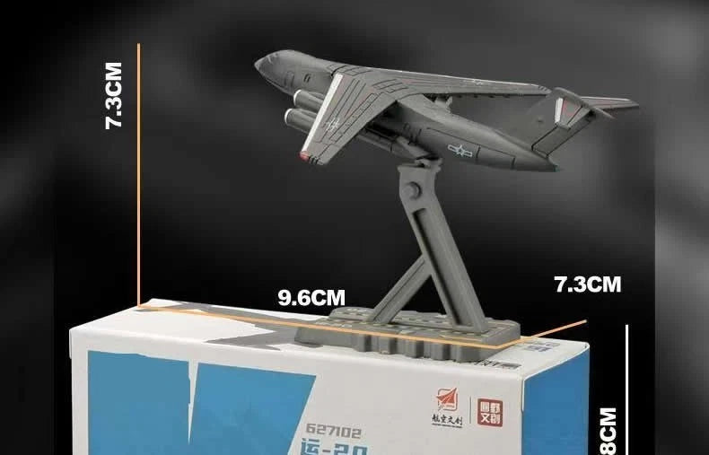 PLA 1/500 Y-20  Transport Aircraft Diecast Finished Product Model 07FC0E-D4 - KOEEK