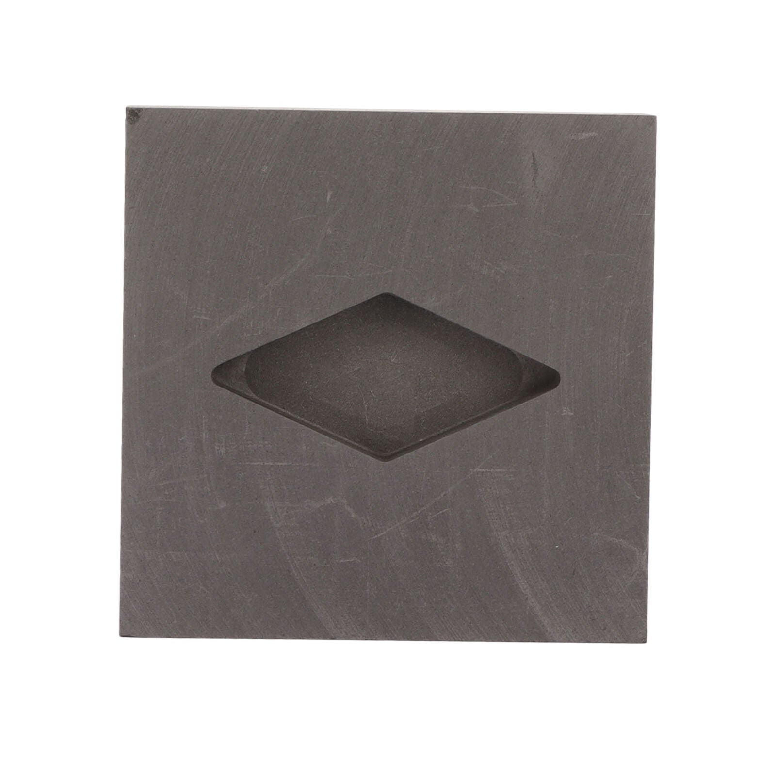 new Graphite Crucible Rhombus Shape Metal Refining Scrap Melting Ingot 50 X 50 X HGF koeek - KOEEK