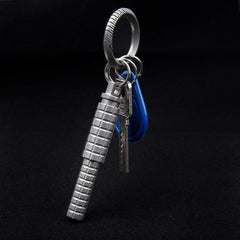 Titanium Alloy Mini Pocket Pen Outdoor EDC Tool Portable Keychain Ballpoint Pen 07FC0E-D4 - KOEEK