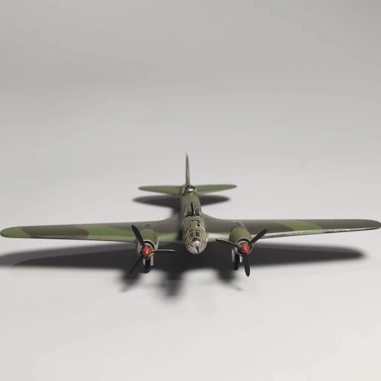 1:144WWII IL-4Bomber Alloy Model Simulation Military CollectionMiniatureOrnament 07FC0E-D4 - KOEEK