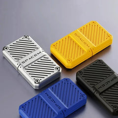 EDC Toy Light Chaser Haptic Slider EDC Fidget Slider Adult Fidget Toys ADHD Tool 07FC0E-D4 - KOEEK