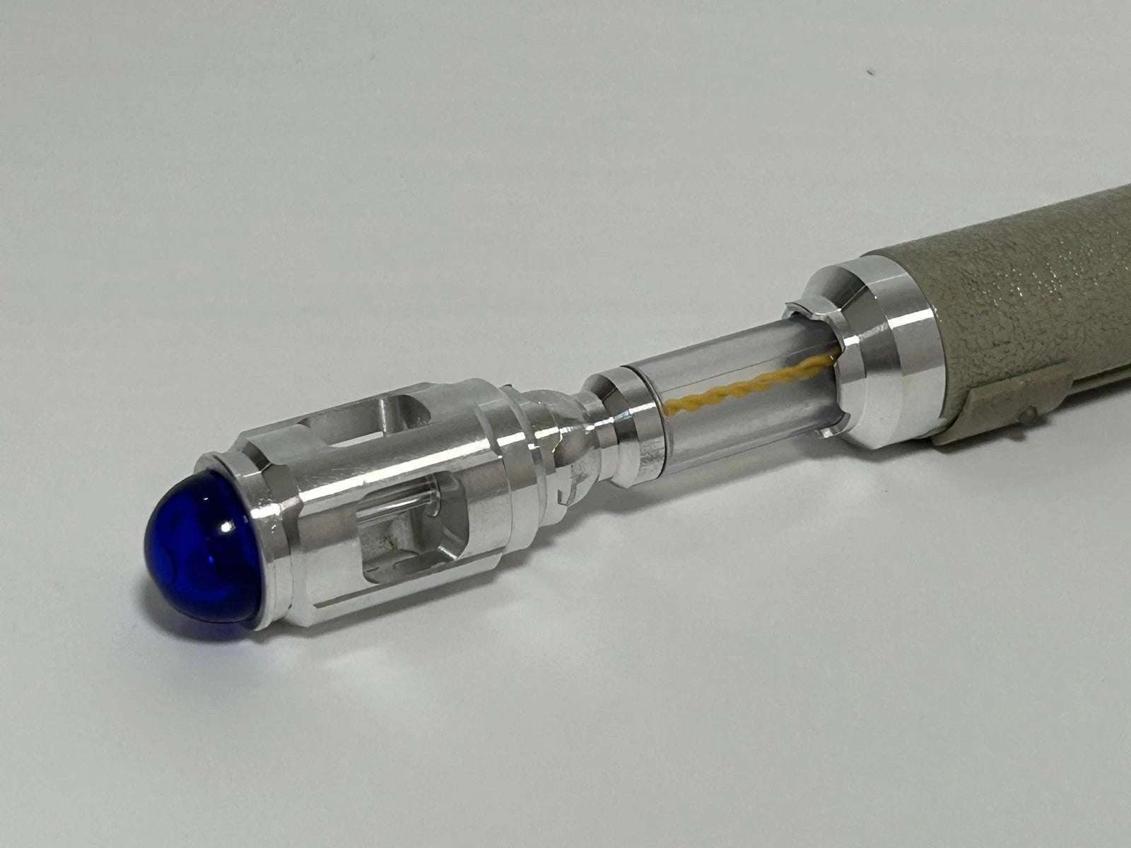US STOCK! 10th Doctor Who Metal Sonic Screwdriver Scalable LED Replica Prop Gift 07FC0E-D4 - KOEEK