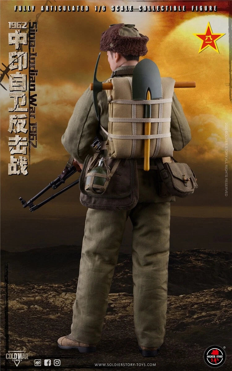 SoldierStory 1/6 SS121 Sino-Indian War 1962 China PLA Action Figure Soldier Toys 07FC0E-D4 - KOEEK