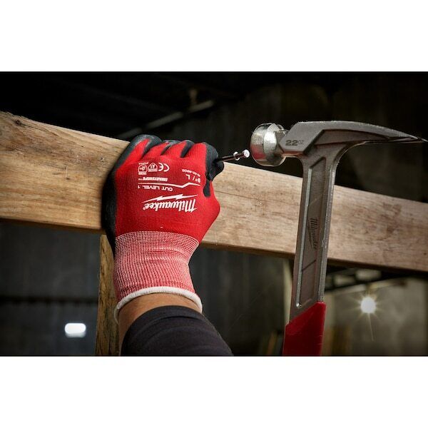 new Milwaukee Tool 48-22-8902B Cut Level 1 Nitrile Dipped Gloves - Large (12 Milwaukee - KOEEK