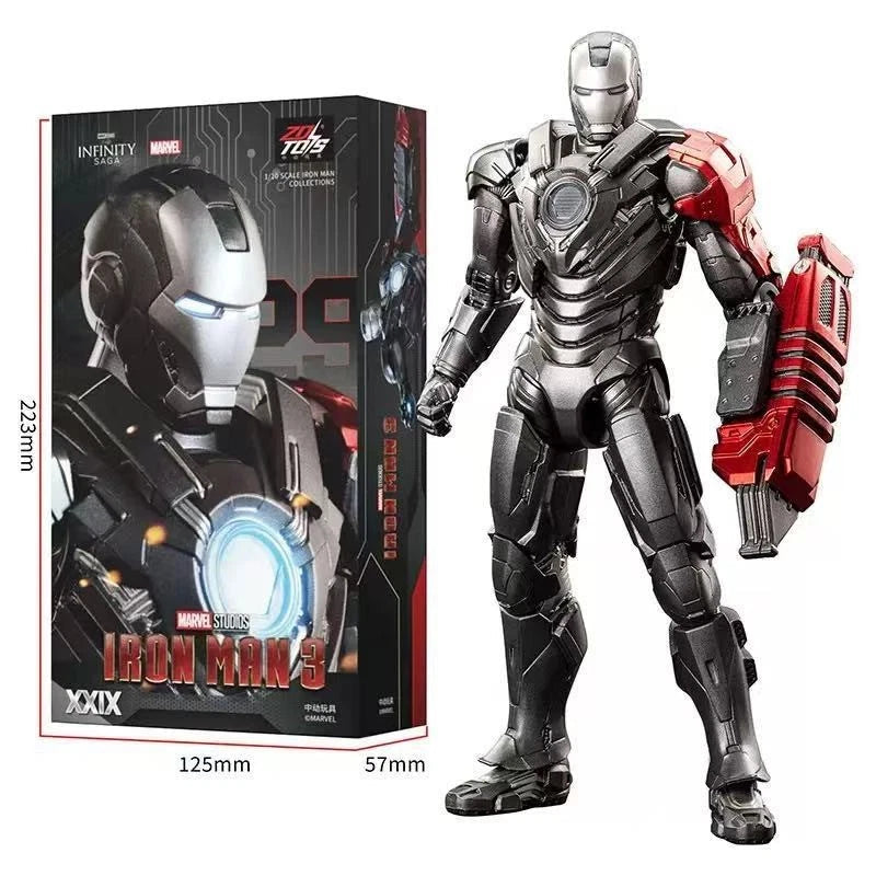 ZD Toys Marvel Iron Man Mark 29 MK29 1/10 Scale 7" Action Figure Model Collector MARVEL - KOEEK