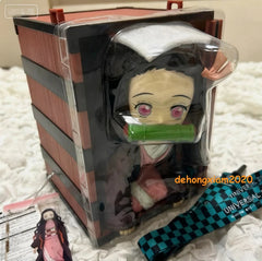 22cm Demon Slayer Kamado Nezuko PVC Figure Popcorn Bucket Decoration Model Toy 07FC0E-D4 - KOEEK