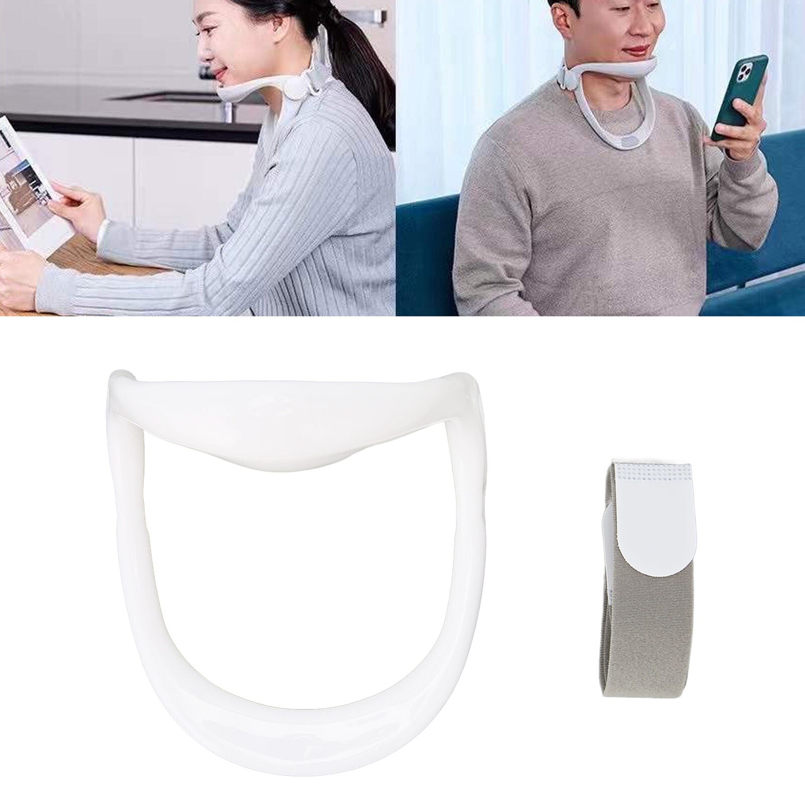 new Orthopaedic Back Neck Support Cervical Strap Pain Brace Posture Corrector koeek - KOEEK