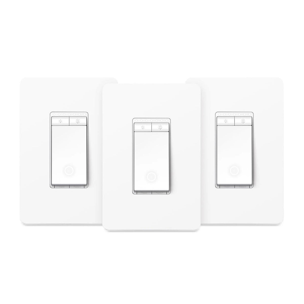 Smart Dimmer Switch, Wi-Fi Light Switch, UL Listed, No Hub Required, 3-Pack 07FC0E-D4 - KOEEK