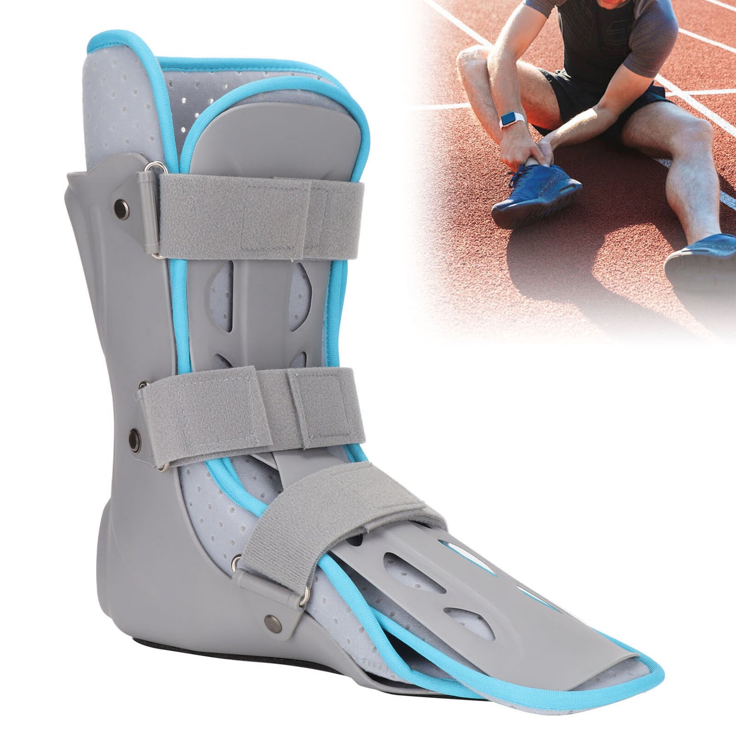 new Ankle Brace Tightness Fracture Recovery Ankle Fixing Splint Baffle(Left ) HGF koeek - KOEEK