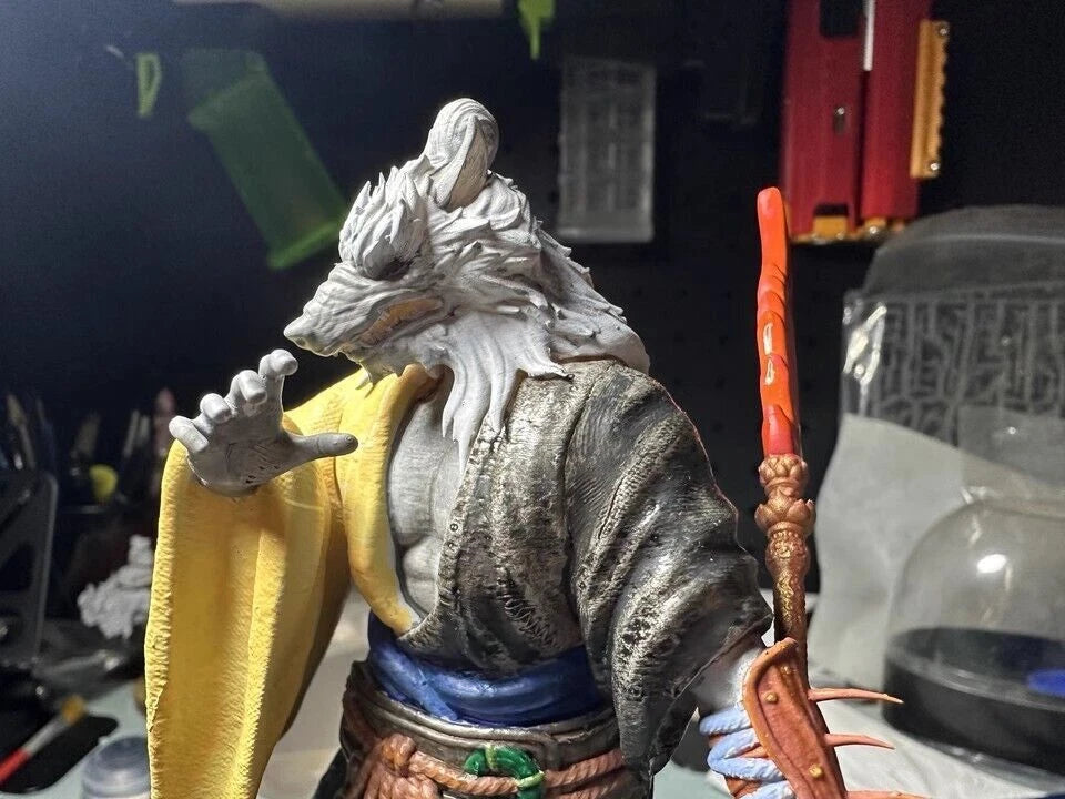 Black Myth Wukong Resin Figure Guang Zhi Wolf Demon Unassembled Unpainted Model 07FC0E-D4 - KOEEK