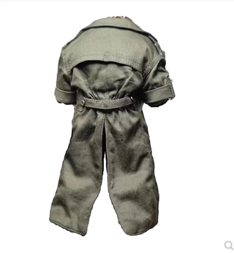 1/12 Custom Wired Army Green Trench Coat+Pants For Maestro Union Werewolf Figure 07FC0E-D4 - KOEEK