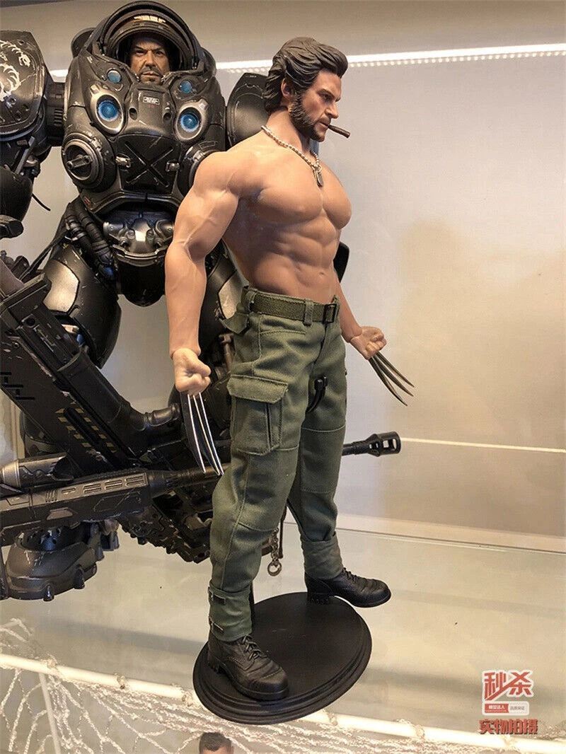 1/6 X-Men Wolverine Logan Hugh Jackman Figure Model DIY Kit Collectible Doll Toy 07FC0E-D4 - KOEEK