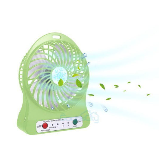 ny Ventilador De Aire Frio Portatil USB Oppladbar Abanicos De Mano Mini Plegable