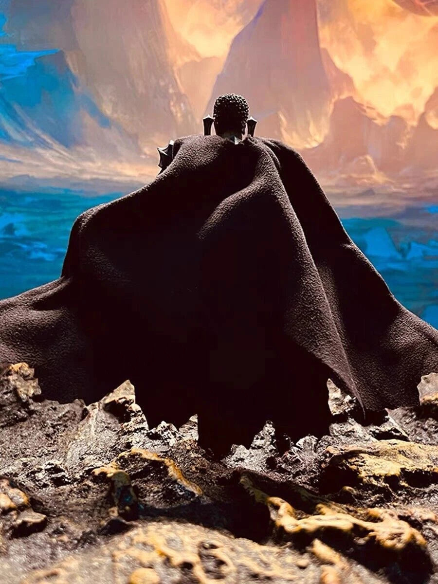 1/12HMD Custom Black Cloak Cape for 6" SHF Aciton Figure Berserk Guts(No Figure) 07FC0E-D4 - KOEEK