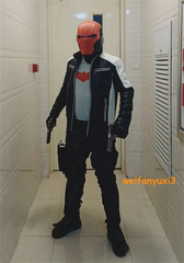 Customize Red Hood Batman Helmet 3D Printed Full Face Mask Handmade Cosplay Prop HANDMADE - KOEEK