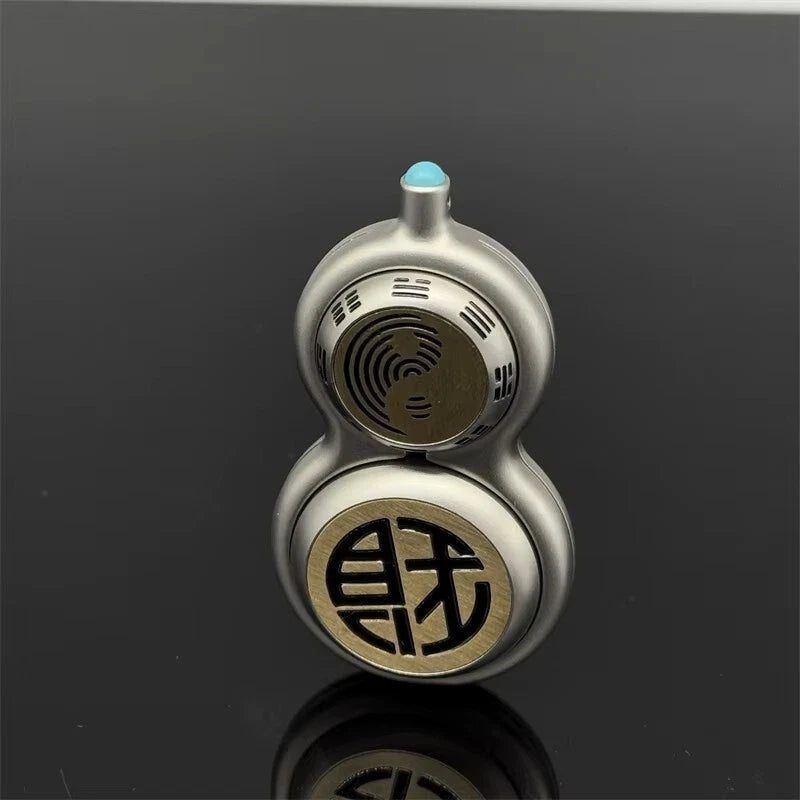 Multifunctional Gourd EDC Fidget Toys Fun Mechanical Ratchet Fidget Spinner Gift 07FC0E-D4 - KOEEK