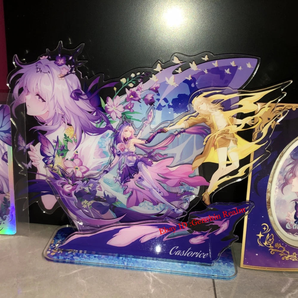 Anime Honkai: Star Rail Castorice Deluxe Acrylic Desktop Stand Figure Collection 07FC0E-D4 - KOEEK