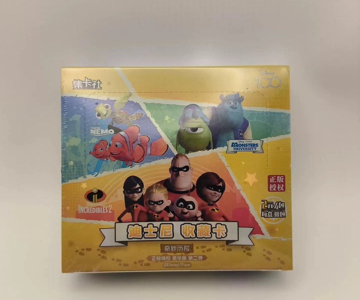 CardFun Disney Pixar 100 Collection Trading Card Booster Box Sealed Box 07FC0E-D4 - KOEEK