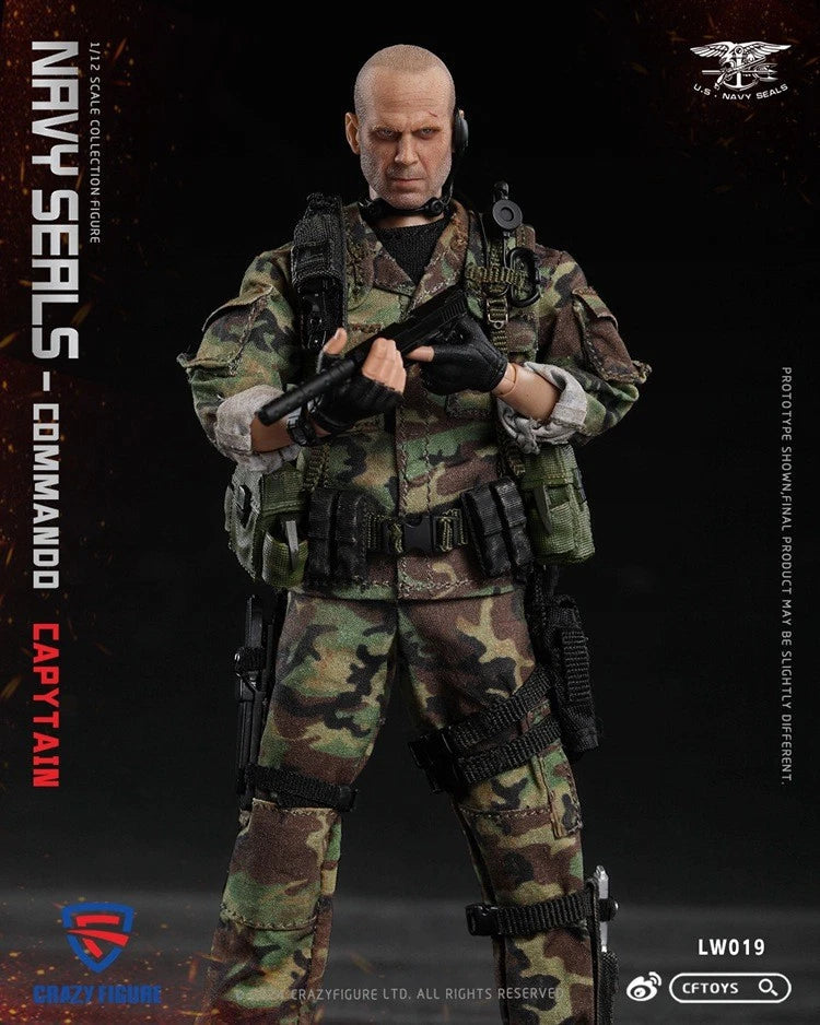 CFTOYS Special Assault Team-Captain 1/12 Soldier Action Figure Model Collection CFTOYS - KOEEK