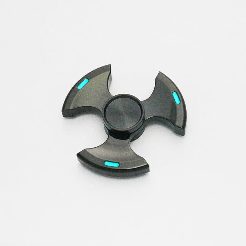 Pure Steel Fidget Hand Spinner Finger Gyro Toys EDC Focus Stress Reliever gift 07FC0E-D4 - KOEEK