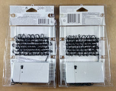 LEMAX 50 Mini Lights Clear Color Item 54388 2005 LOT OF 2 PACKS -Sealed LEMAX - KOEEK