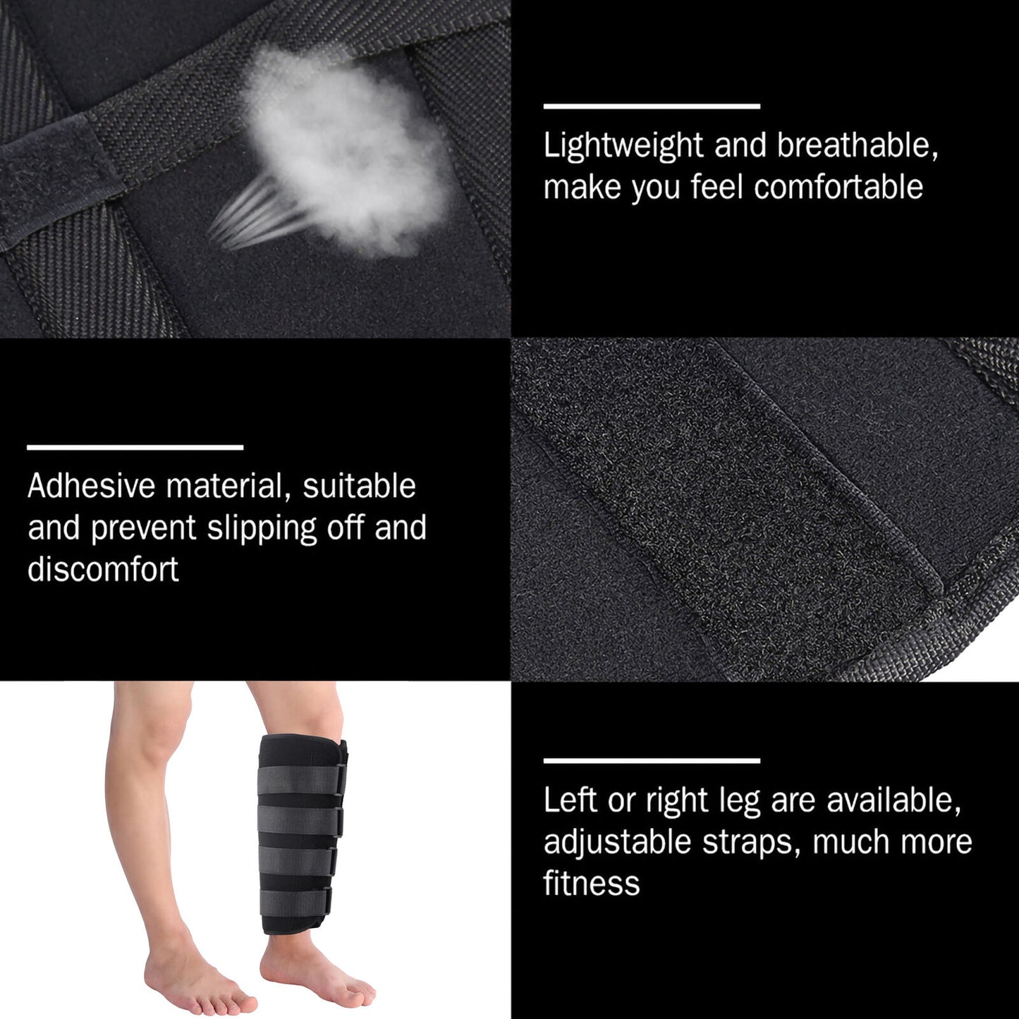 new Calf Support Lower Leg Compression Wrap Increases Circulation Reduces Muscle HGF koeek - KOEEK