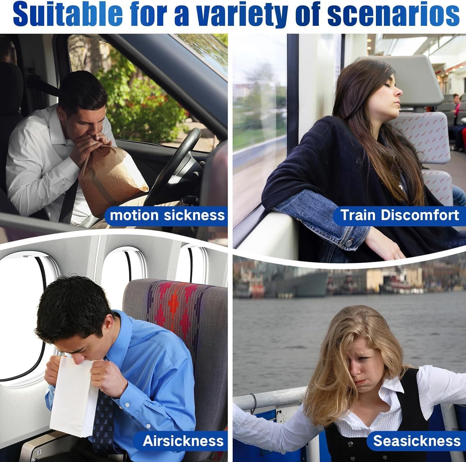new 32ct Motion Sickness Patches – Sea for Cruise, Car,...