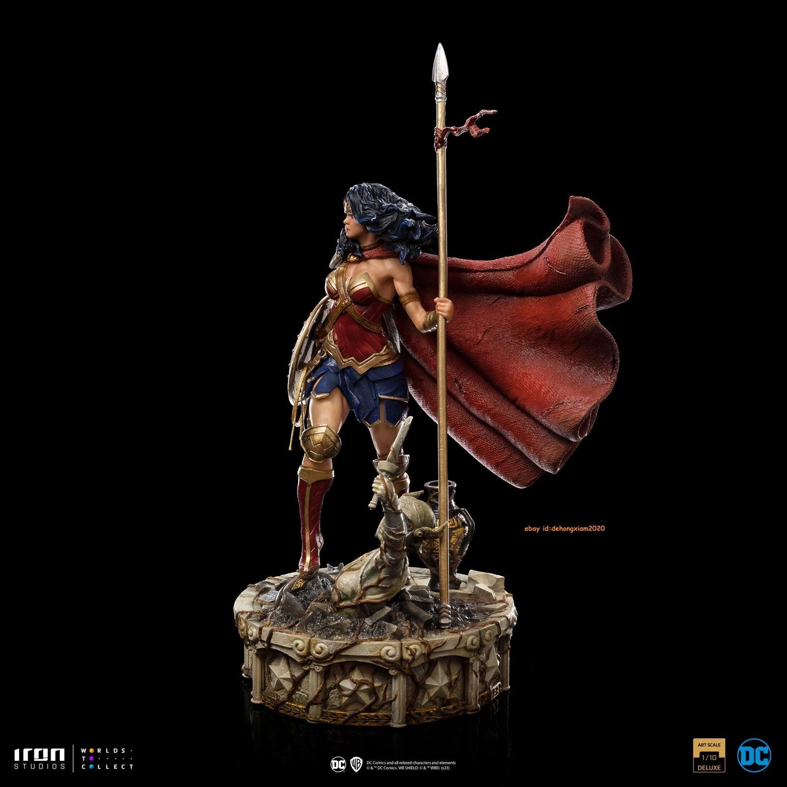 1/10 scale IRON STUDIOS 84023 Wonder Woman Release Statue Figure Gift 07FC0E-D4 - KOEEK