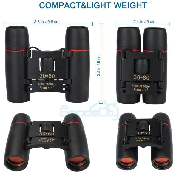 High Power Military HD 180x100 Zoom Binoculars for Hunting & Camping