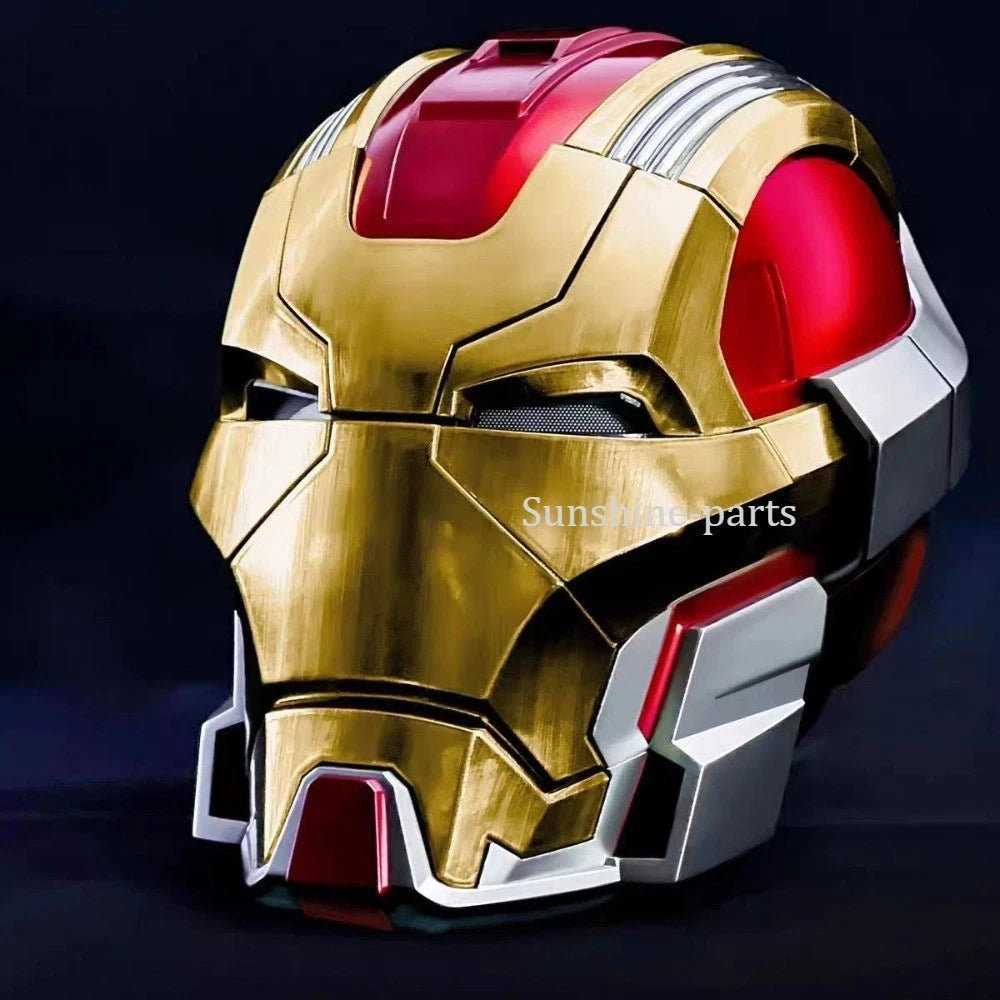 Iron Man Helmet MK17 1/1 Wearable English Voice-controlled Mask Transform Prop 07FC0E-D4 - KOEEK
