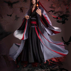 The Untamed Mo Dao Zu Shi Wei Wuxian无羡Yiling Patriarch Cosplay Costume Set Unsex 07FC0E-D4 - KOEEK