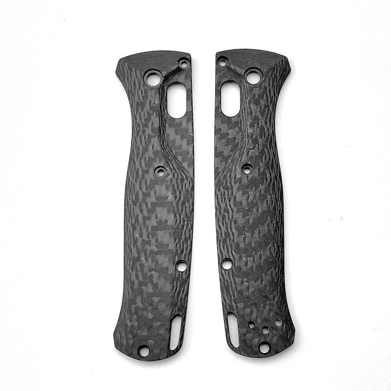 1 Pair Custom Made 3K Carbon Fiber Handle Scales for Benchmade Bugout 535 Knives 07FC0E-D4 - KOEEK