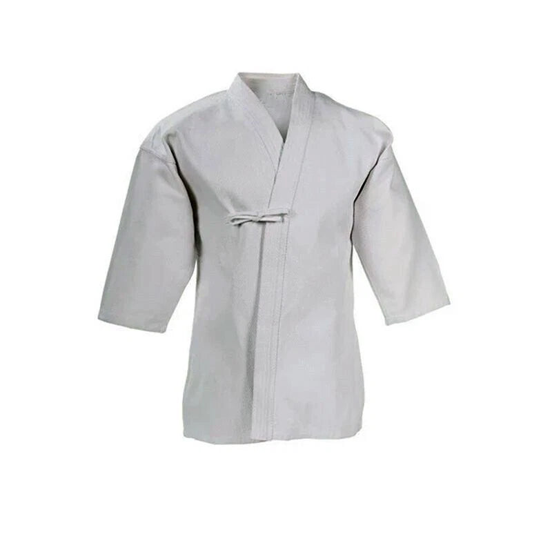 Kendo Iaido Aikido Hapkido Hakama Martial Arts Uniform Kimono Dobok Top Pants 07FC0E-D4 - KOEEK