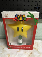- Super Mario LED 10" Light Up Desktop Tree & 9" Super Star Tree Topper 07FC0E-D4 - KOEEK