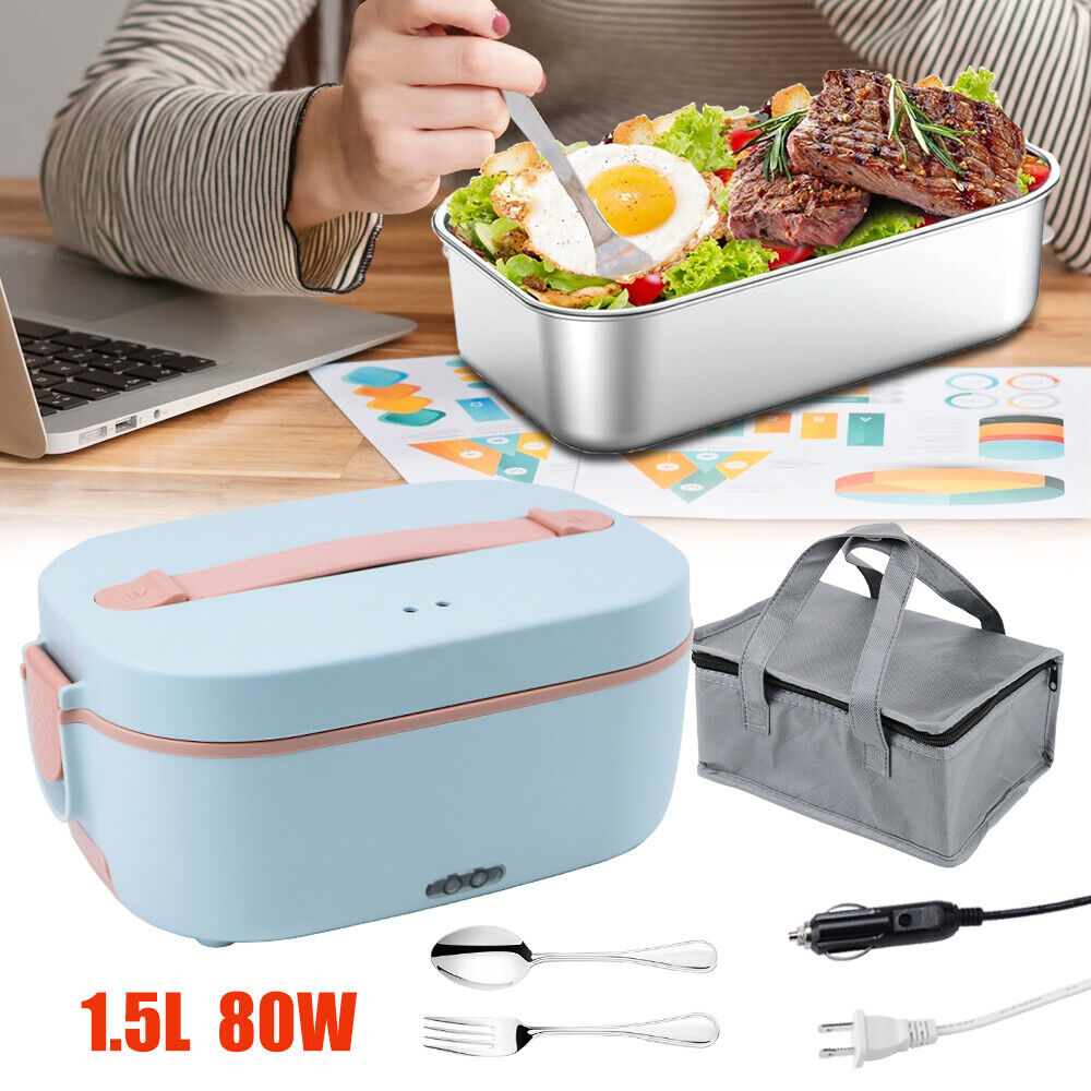 1.8L Electric Lunch Box for Heating Food - Perfect for Work & Travel