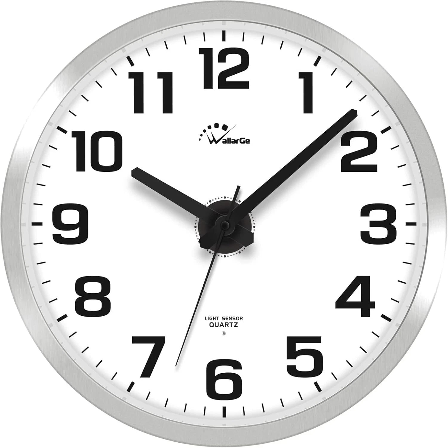 Glow-in-the-dark wall clock,specially designed for bedrooms - Silent wall clock 07FC0E-D4 - KOEEK