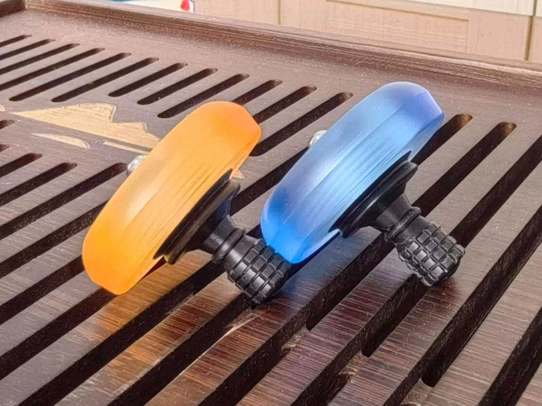 Hand Twist Fidget Spinning Top Gyroscope EDC Gyro Toy Ceramic Bead Spinner Gifts 07FC0E-D4 - KOEEK