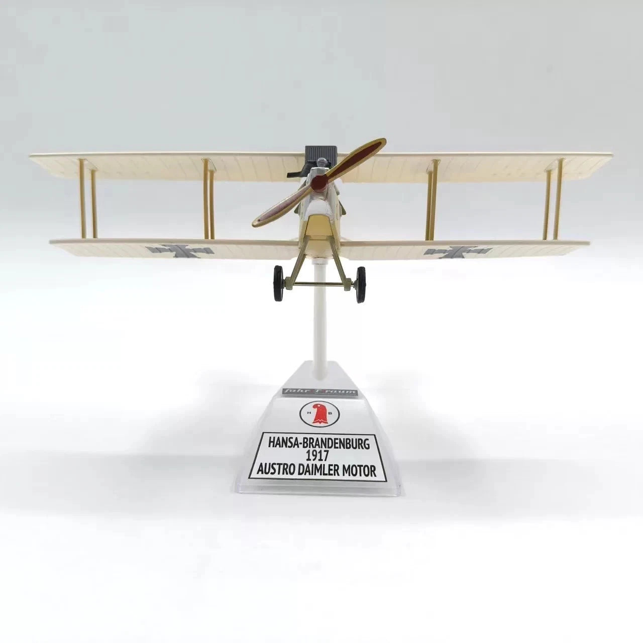 1:72 German Albatros Reconnaissance Aircraft WWI Military Diecast Plastic Model 07FC0E-D4 - KOEEK