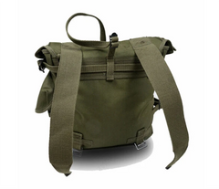 Replica WW2 US M1945 Haversack Military Backpack Combo Set X Strap Canvas Green 07FC0E-D4 - KOEEK