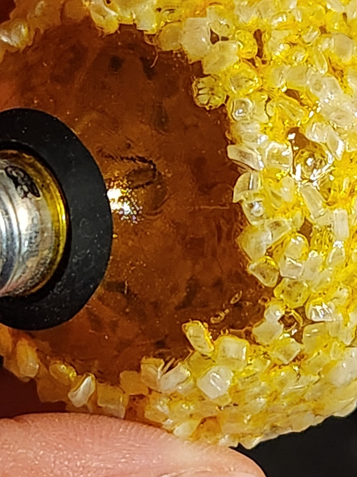 6 Vintage Ice Frosted Sugar Snowball Christmas Round Light Bulbs C7 USA Tested 07FC0E-D4 - KOEEK