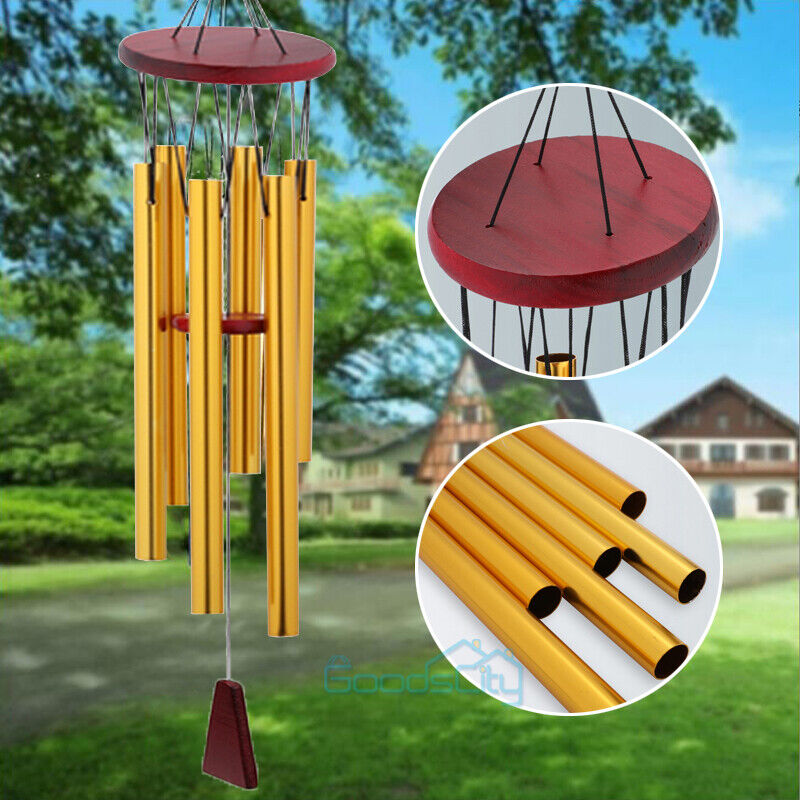 ny 31,5 tommer stor dyb resonans sindsro Metalklokke Wind Chime Udendørs Indendørs Decor